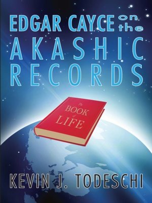cover image of Edgar Cayce on the Akashic Records